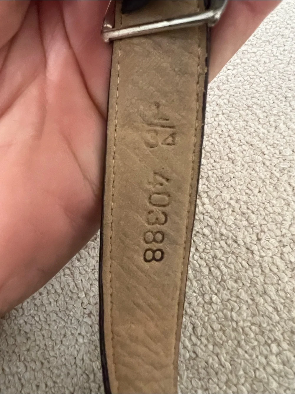 Brighton Women’s Brown Leather Belt with Silver & Gold Accents Western Cowgirl